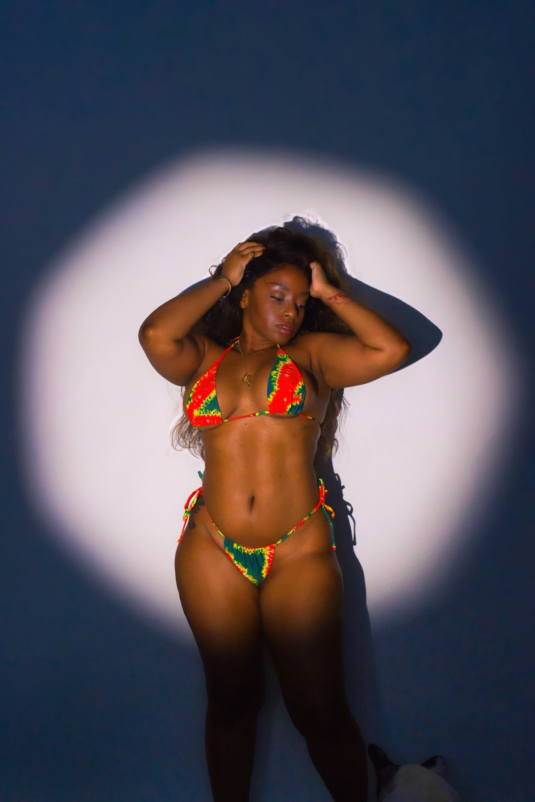 Rasta Tie-Dye Bikini